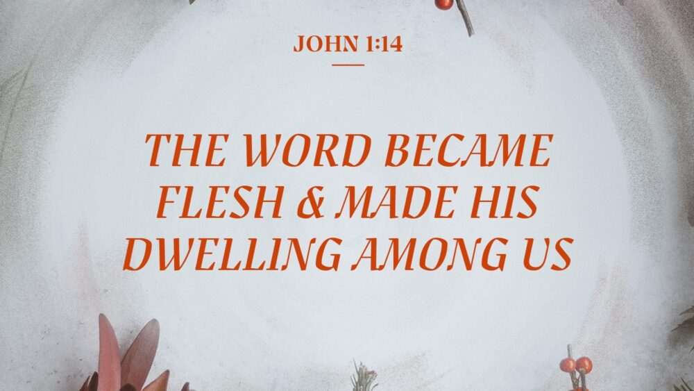 The Word became flesh [Ioan 1:1-14] Image